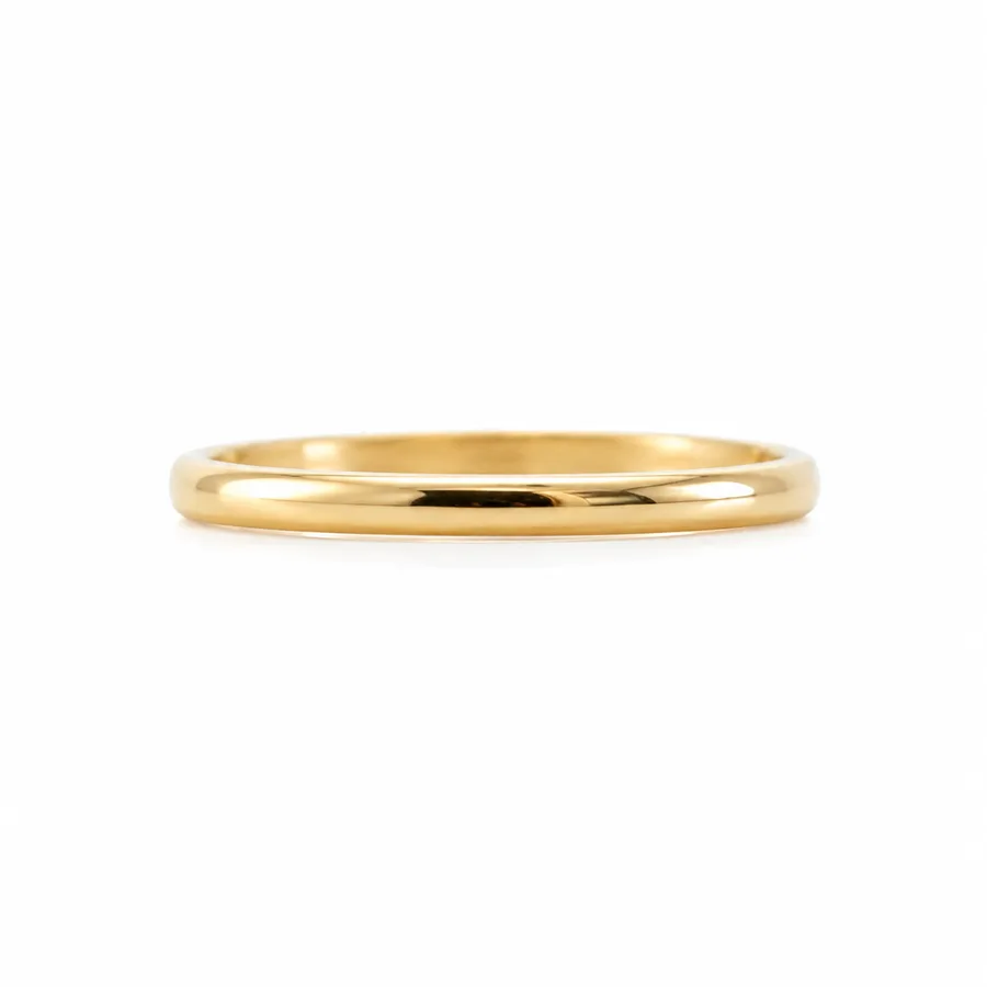 טבעת נישואין זהב - WEDDING 2.00mm
