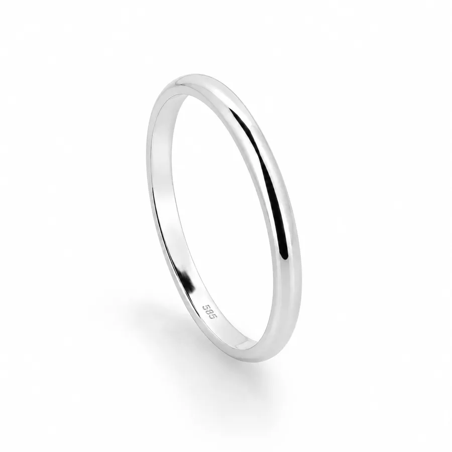 טבעת נישואין זהב - WEDDING 2.00mm