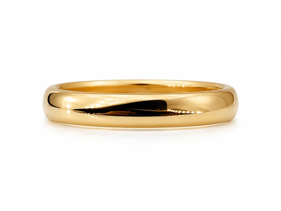 טבעת נישואין זהב - WEDDING -3.50mm