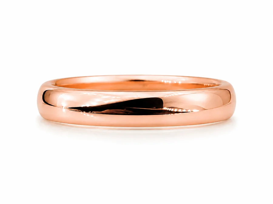 טבעת נישואין זהב - WEDDING -3.50mm