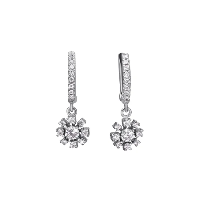 עגילי כסף Salina