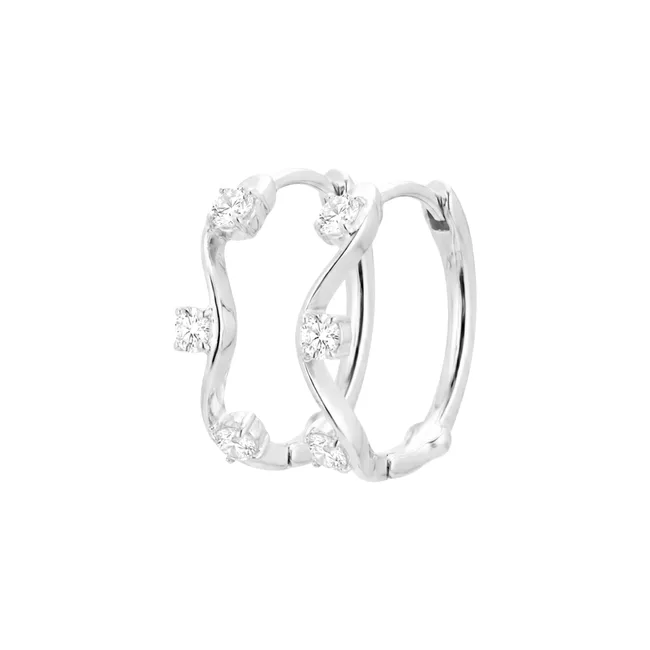 עגילי כסף Amy