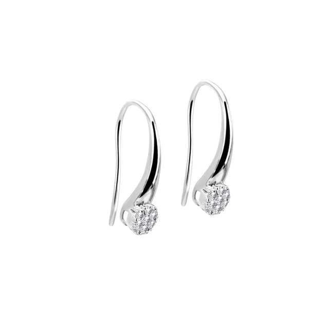 עגילי יהלומים זהב - RITA